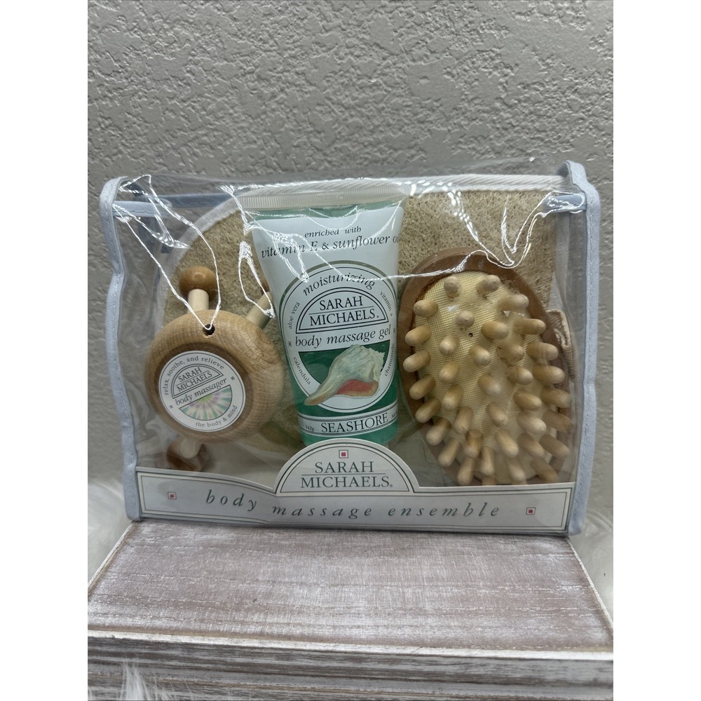 $28‎ 🌙 Sarah Michaels Vintage Discontinued 4 Piece Body Massage Ensemble NOS